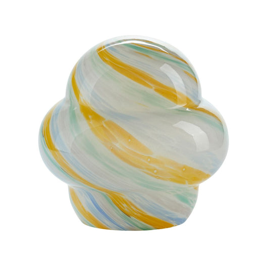 Bahne - Glas lampe - farvede striber  fra Lampeexperten