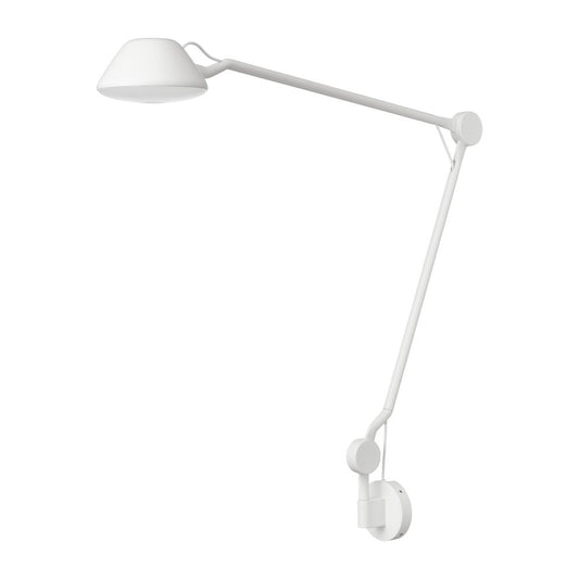 Fritz Hansen - AQ01 Væglampe + Base Hvid - fra Lampeexperten