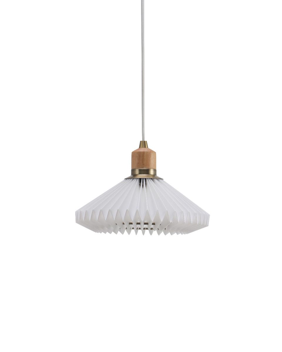 Halo Design - Paris pendel Ø24 clean white fra Lampeexperten