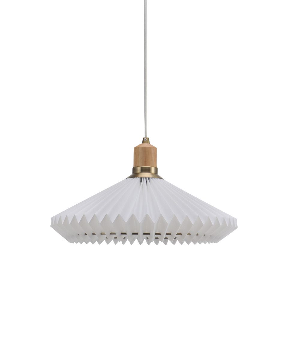 Halo Design - Paris pendel Ø40 clean white fra Lampeexperten