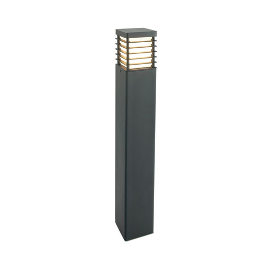 Norlys Halmstad LED pullertlampe 85cm sort fra Lampeexperten