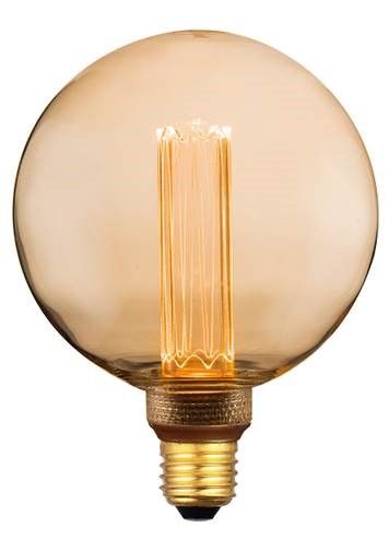 Halo Design - Colors Globe LED 3-Dim Amber fra Lampeexperten