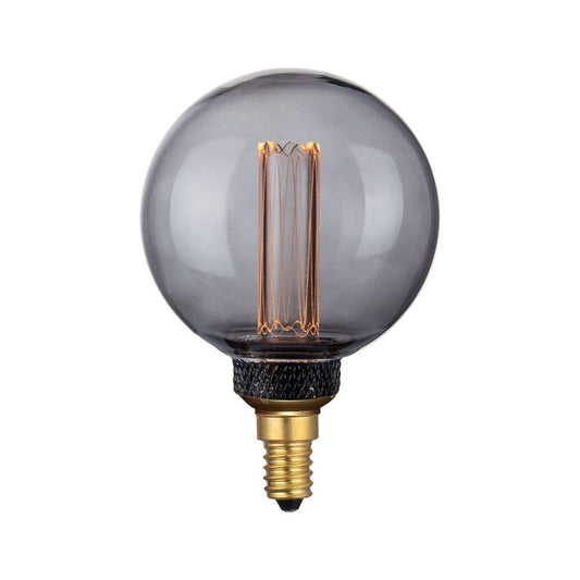 Halo Design - Colors Mini Globe LED Dim E14 Smoke fra Lampeexperten