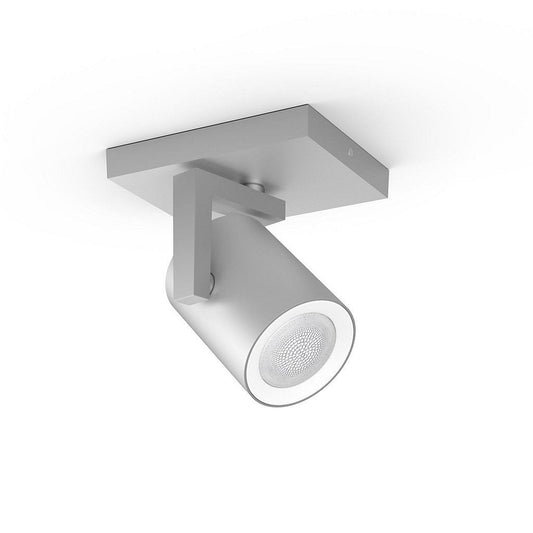 Philips Hue Argenta Hue Loftlampe Enkelt Spot - Aluminium