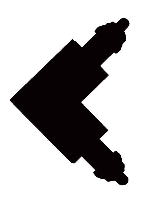 Halo Design - Halo Track Angle Connector Sort fra Lampeexperten