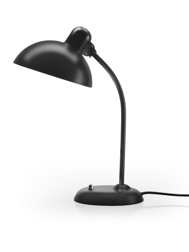 Fritz Hansen - Kaiser Idell Bordlampe 6556-T Mat Sort -  fra Lampeexperten