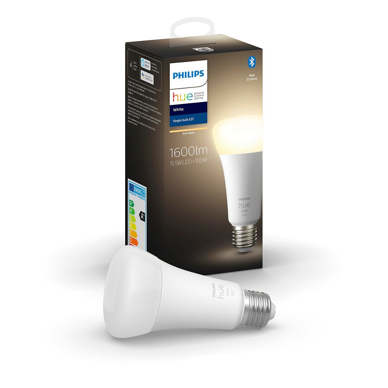 Philips Hue white 100 w hos lampeexperten - god til store lamper