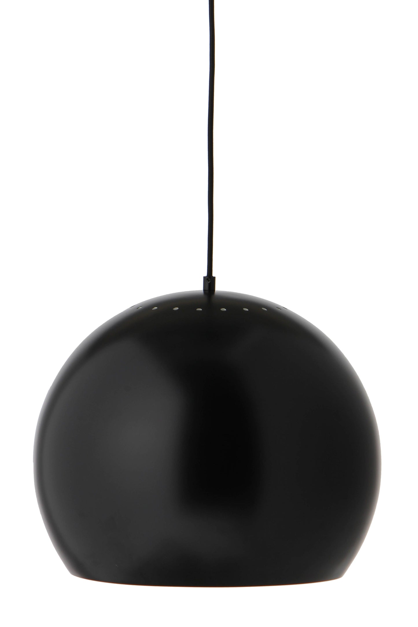 FRANDSEN - Ball Pendel Mat Sort - fra Lampeexperten