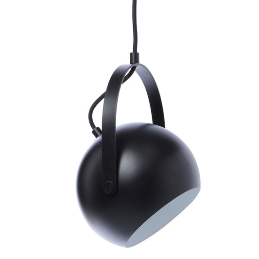FRANDSEN - Ball Pendel m. Greb Ø18 Mat Sort - - 1 STK TILBAGE fra Lampeexperten
