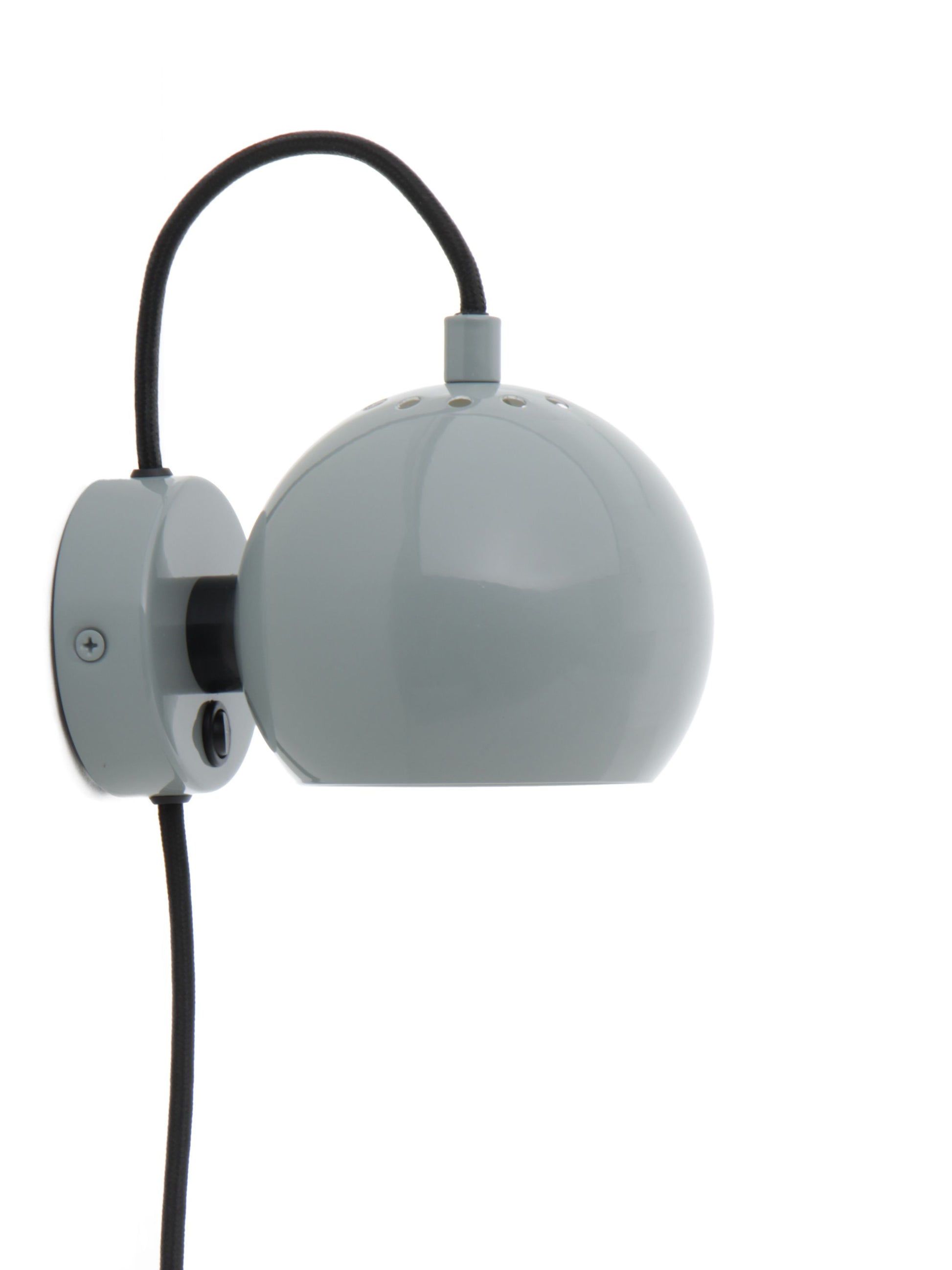 FRANDSEN - Ball Væglampe Blank Mint -  fra Lampeexperten