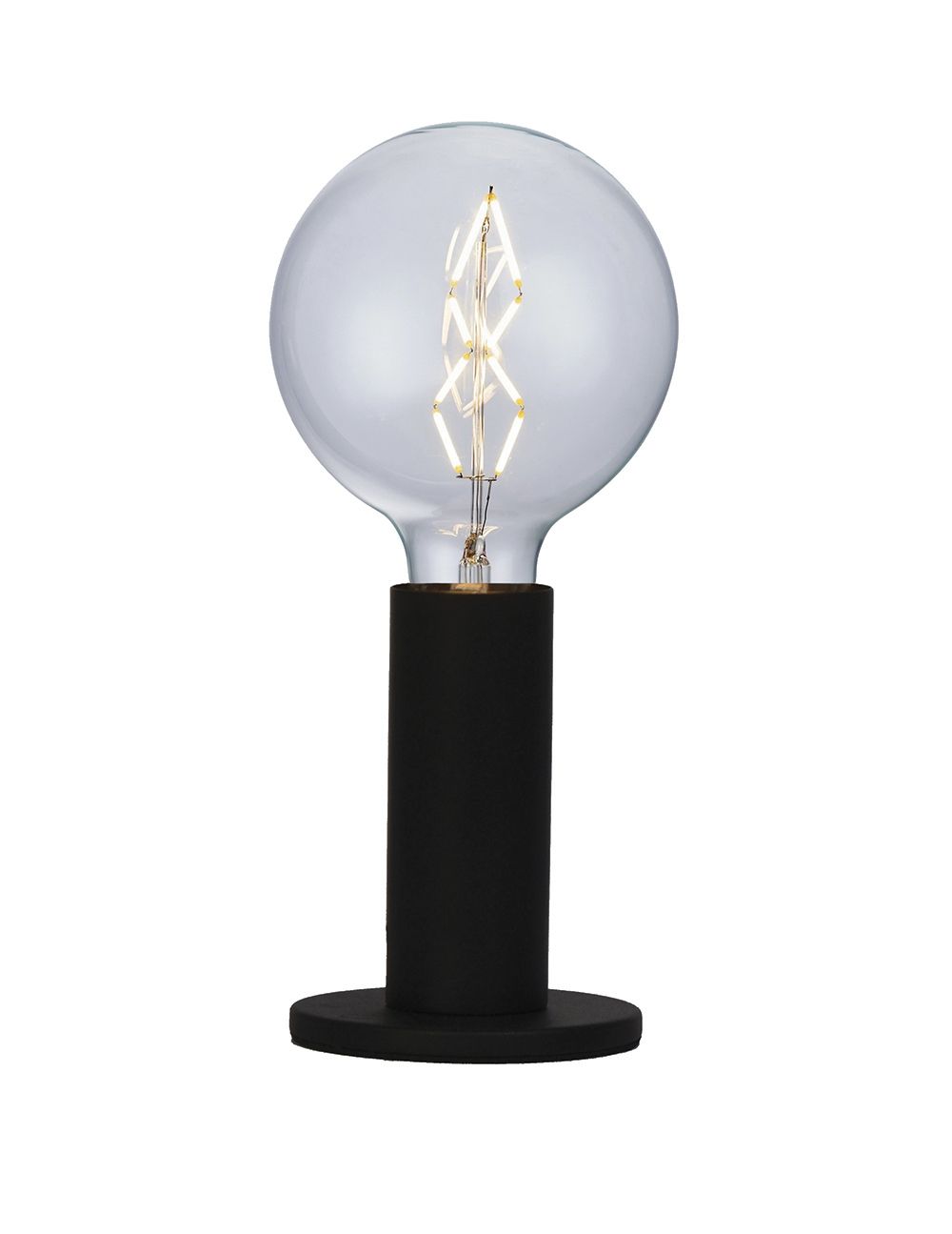 Halo Design - Elegance Bordlampe Sort fra Lampeexperten