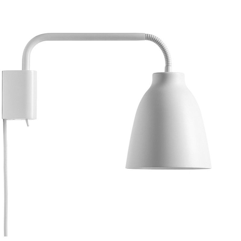 Fritz Hansen - Caravaggio Read Væglampe Hvid - fra Lampeexperten