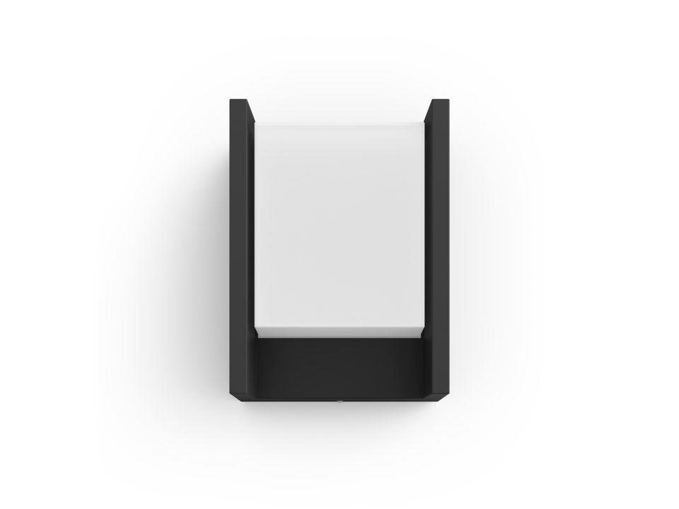 Philips Hue Fuzo Hue White EU wall lantern - black