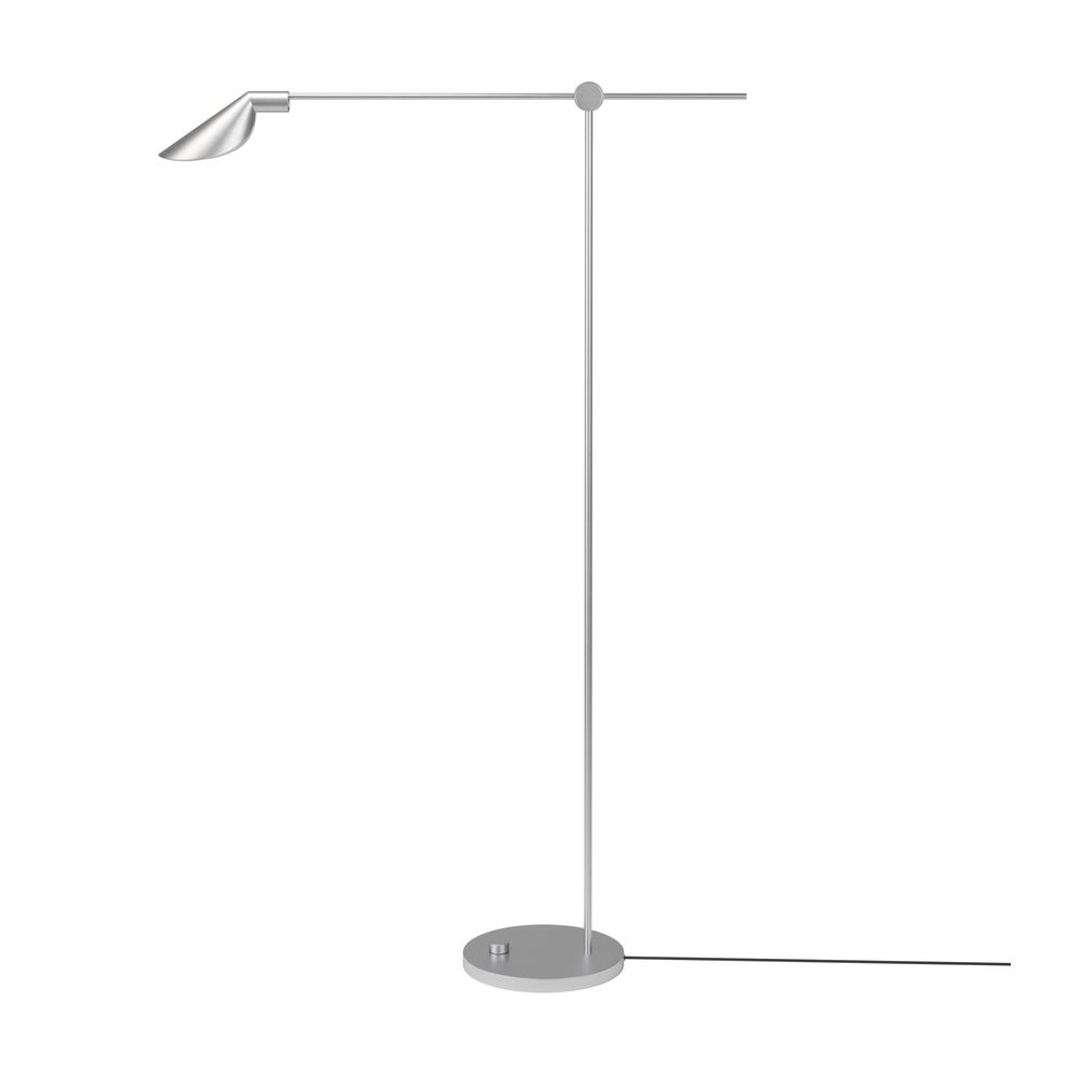 Fritz Hansen - - MS011 gulvlampe - Stål fra Lampeexperten