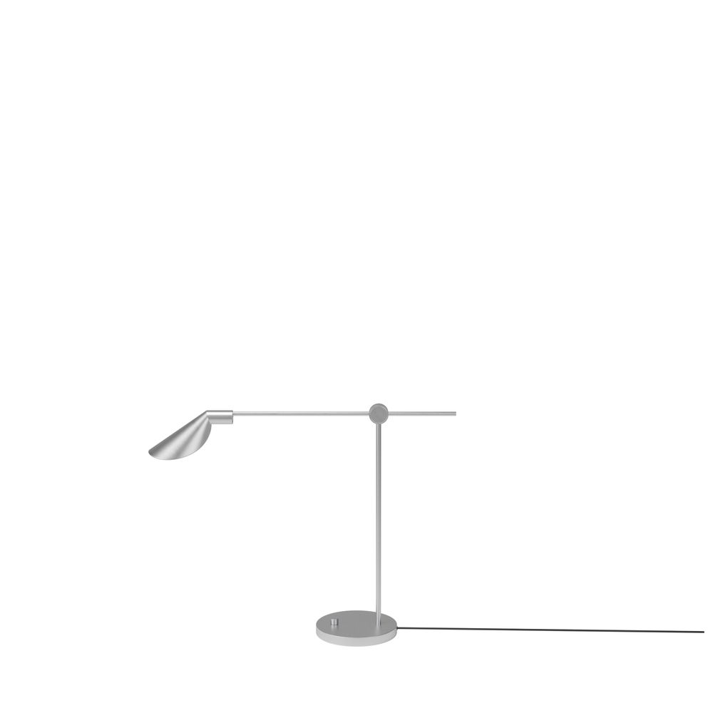 Fritz Hansen - - MS021 bordlampe - Stor - Stål fra Lampeexperten