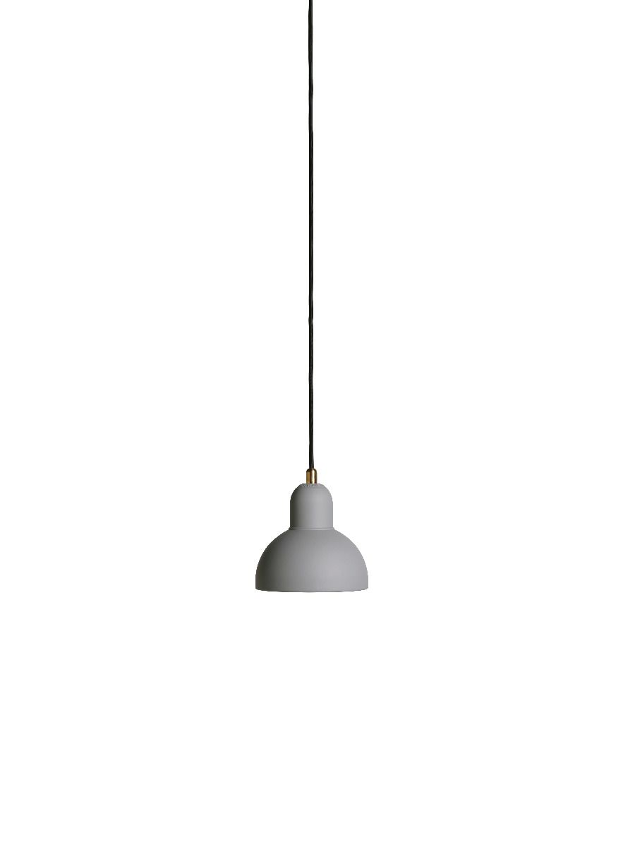 Fritz Hansen - Kaiser Idell Pendel 6722-P Grå/Messing - fra Lampeexperten