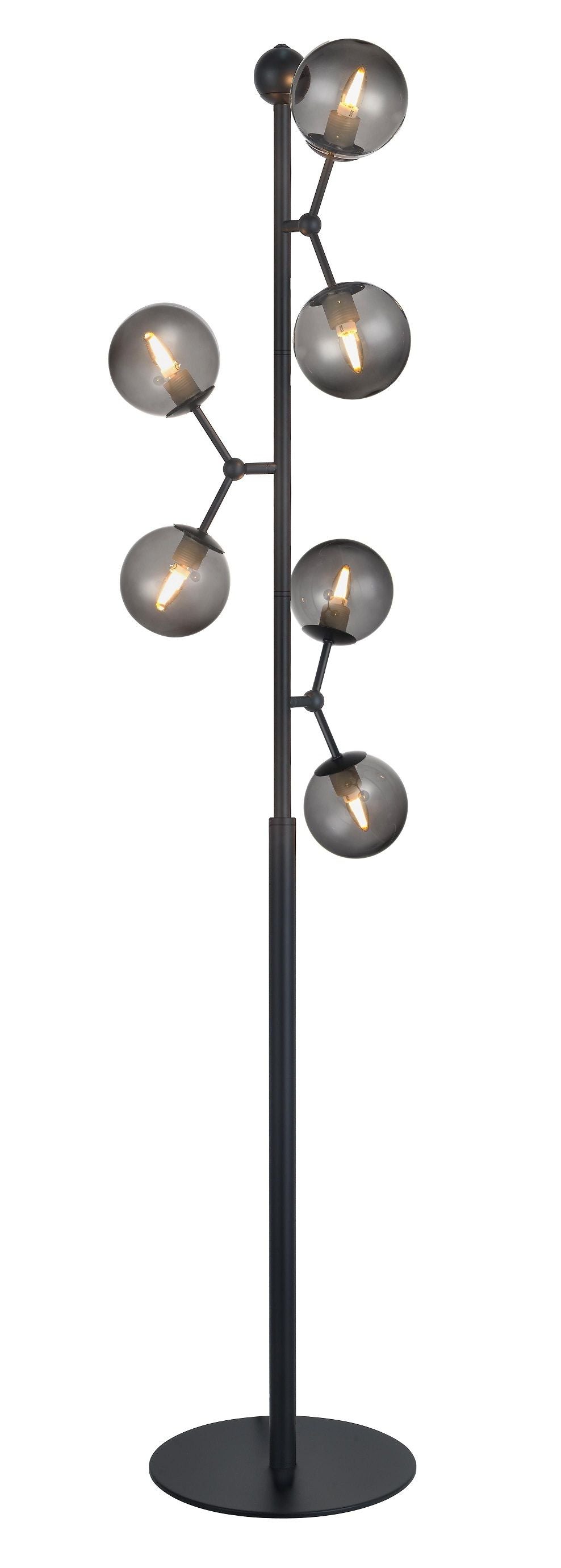 Halo Design - Atom Gulvlampe Smoke fra Lampeexperten