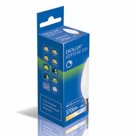 GN DIOLUX KERTE40 4W 930 E14 370lm dæmpbar