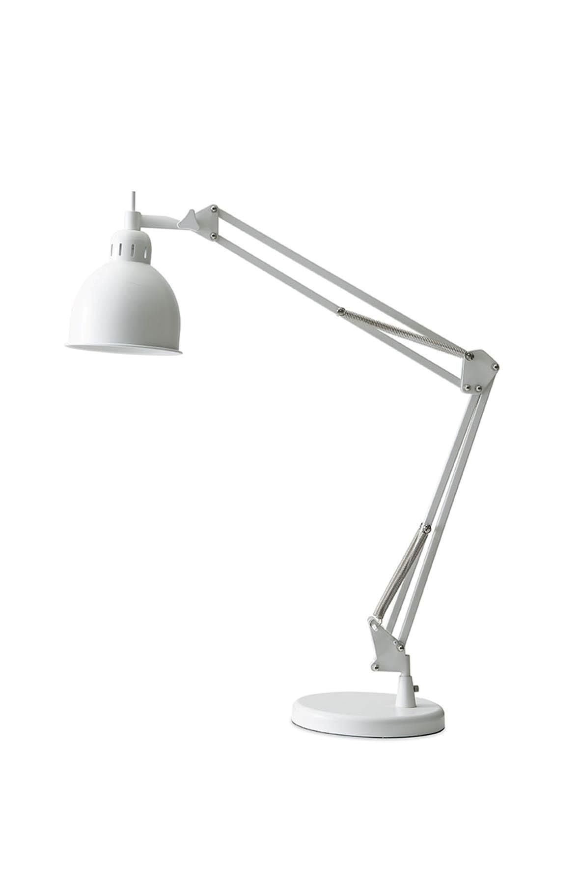 FRANDSEN - Job bordlampe - Mat hvid fra Lampeexperten