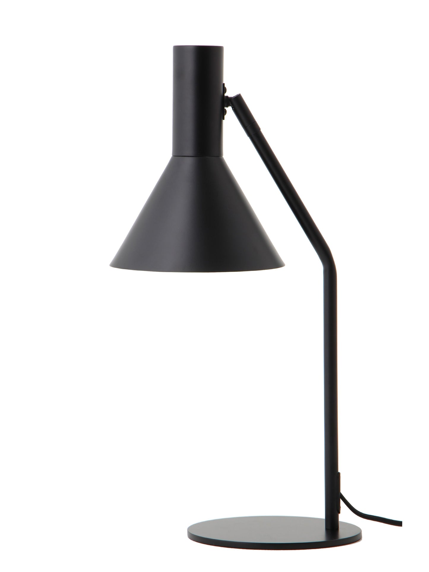 FRANDSEN - Lyss Bordlampe Mat Sort - fra Lampeexperten