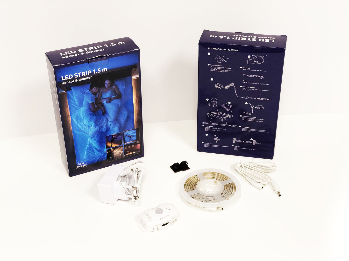 Halo Design - Colors LED Light-Strip m. Sensor fra Lampeexperten
