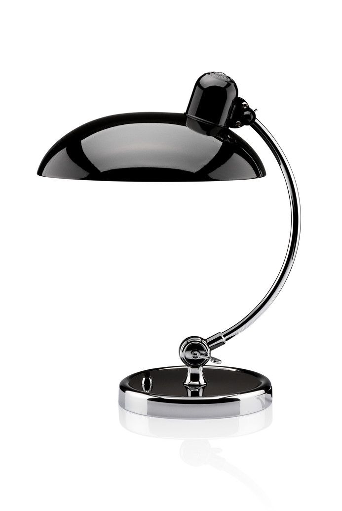 Fritz Hansen - Kaiser Idell Luksus Bordlampe 6631-T Sort - fra Lampeexperten