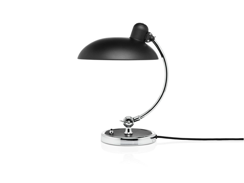 Fritz Hansen - Kaiser Idell Luksus Bordlampe 6631-T Mat Sort - fra Lampeexperten