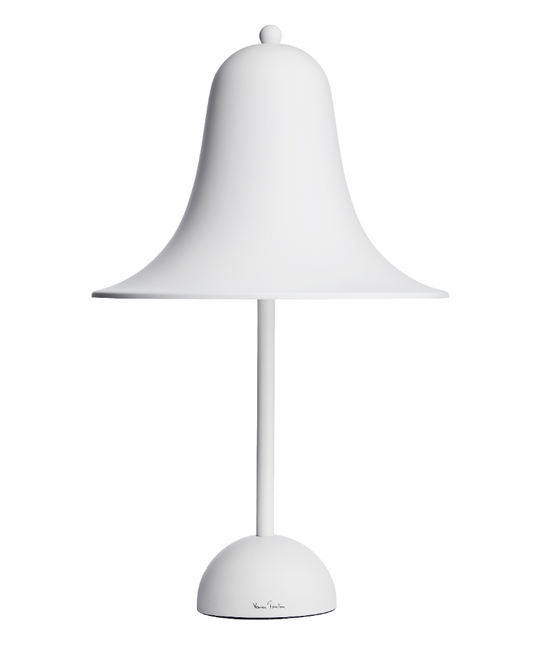 Verpan - Pantop Bordlampe Mat Hvid  fra Lampeexperten