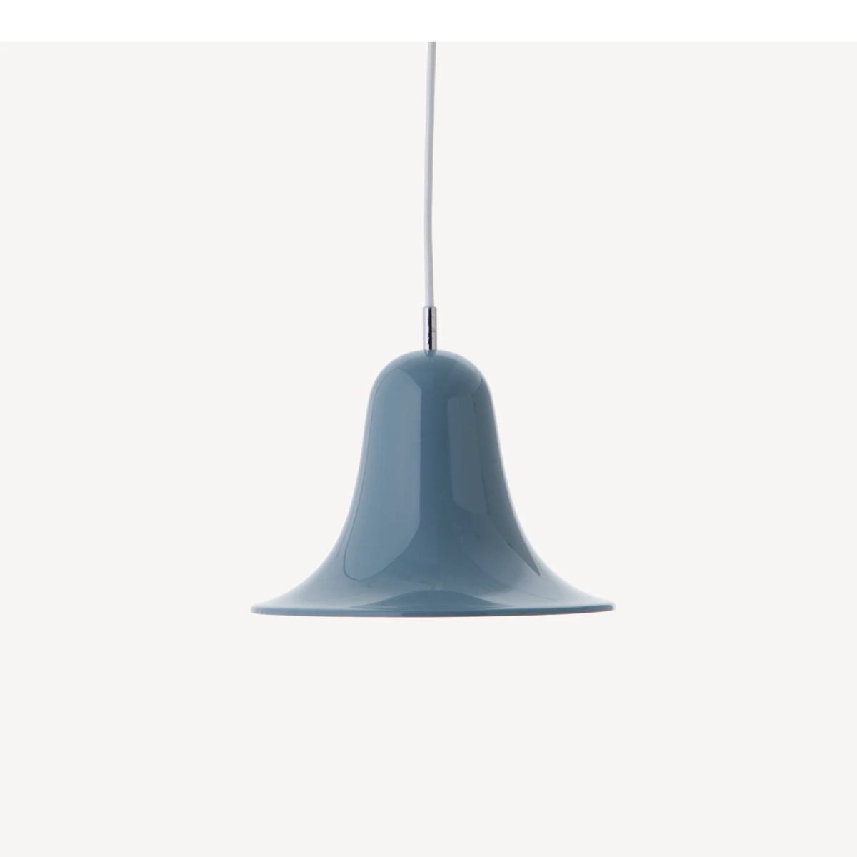 Verpan - Pantop Pendant ¯23 cm EU, Dusty blue E1 fra Lampeexperten