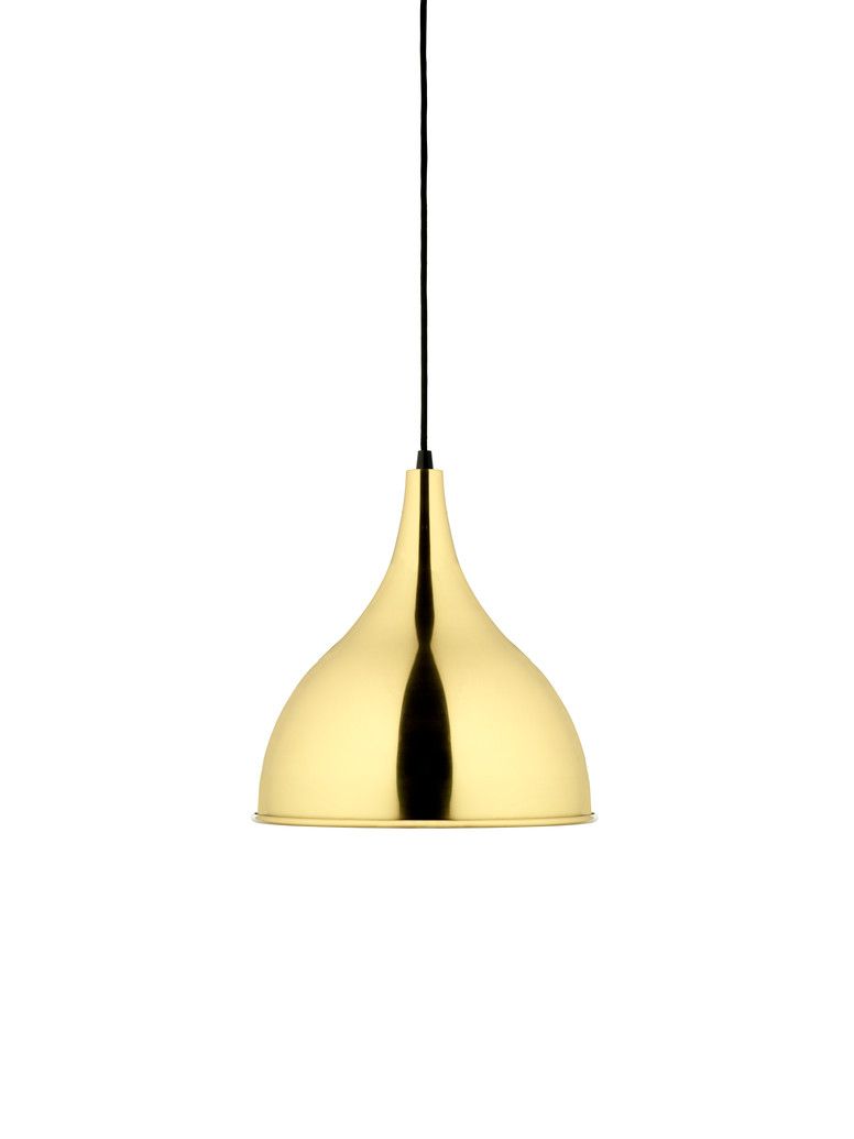 Fritz Hansen - Silhuet Pendel P2 Poleret Messing - fra Lampeexperten