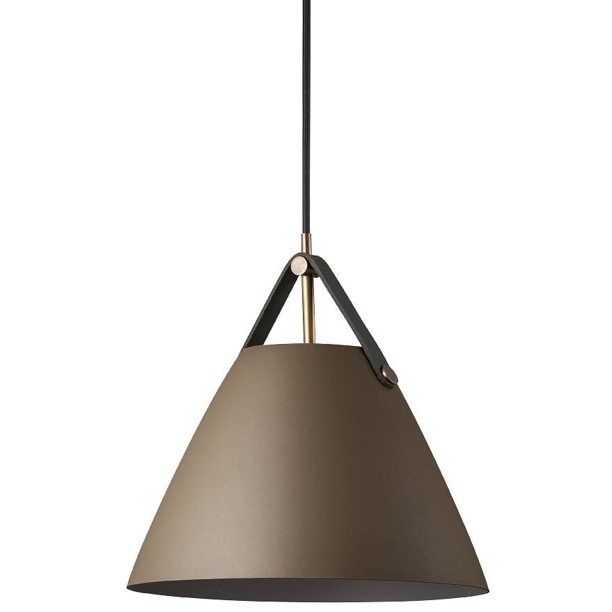 Nordlux - Strap 27 Pendel Beige - Design For The People fra Lampeexperten