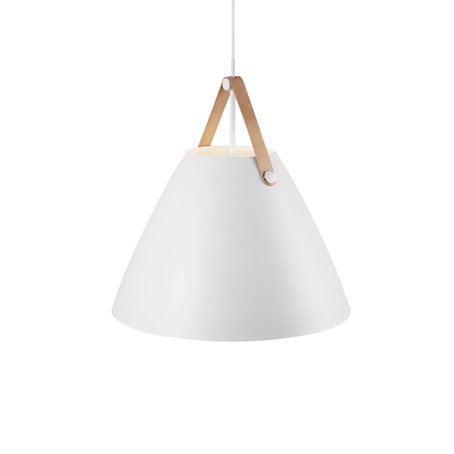 Nordlux - Strap Pendel 48 Hvid - Design For The People - 2 STK TILBAGE fra Lampeexperten