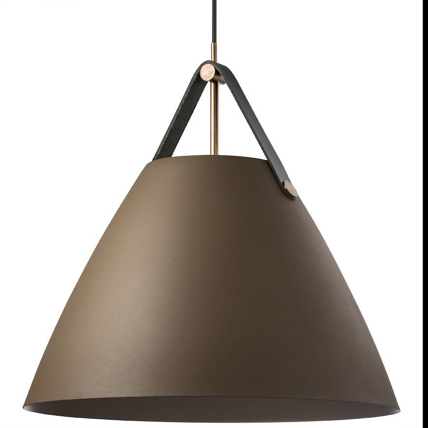 Nordlux - Strap 48 Pendel Beige - Design For The People fra Lampeexperten
