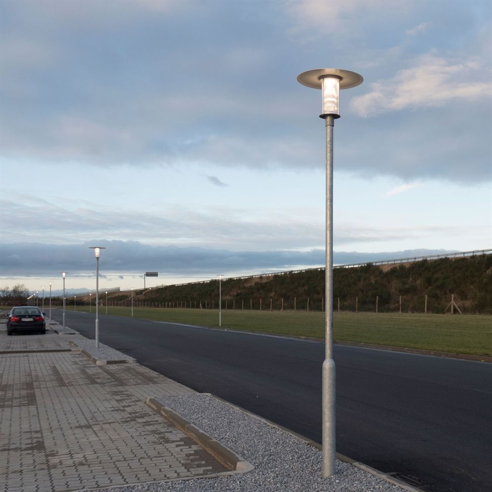 David Super-Light - ThormaxiLED Parkarmatur Galvaniseret 27W -
