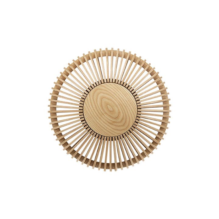 Umage - Clava Up Wood Ø35 - Væg-/Loftlampe - Eg - fra Lampeexperten