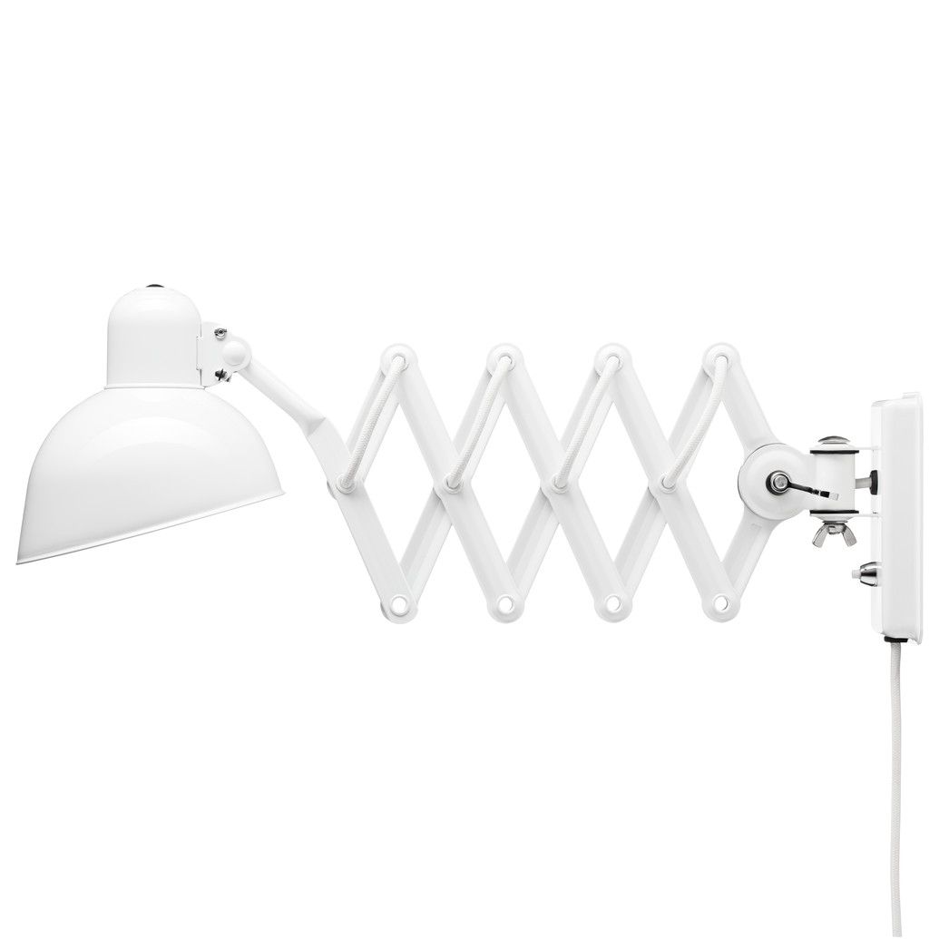 Fritz Hansen - Kaiser Idell Væglampe 6718W Hvid - fra Lampeexperten