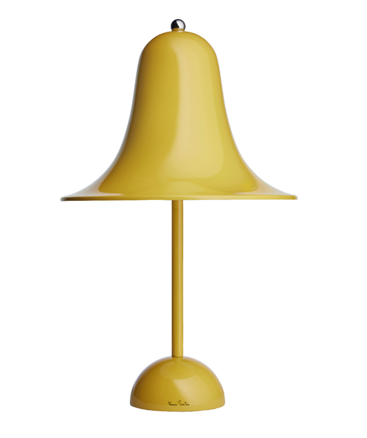 Verpan - Pantop Bordlampe Varm Gul  fra Lampeexperten