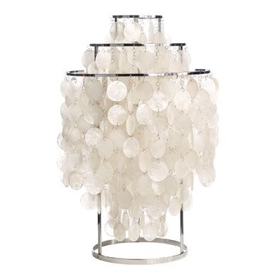 Verpan - Fun Perlemor Bordlampe 1 TM fra Lampeexperten