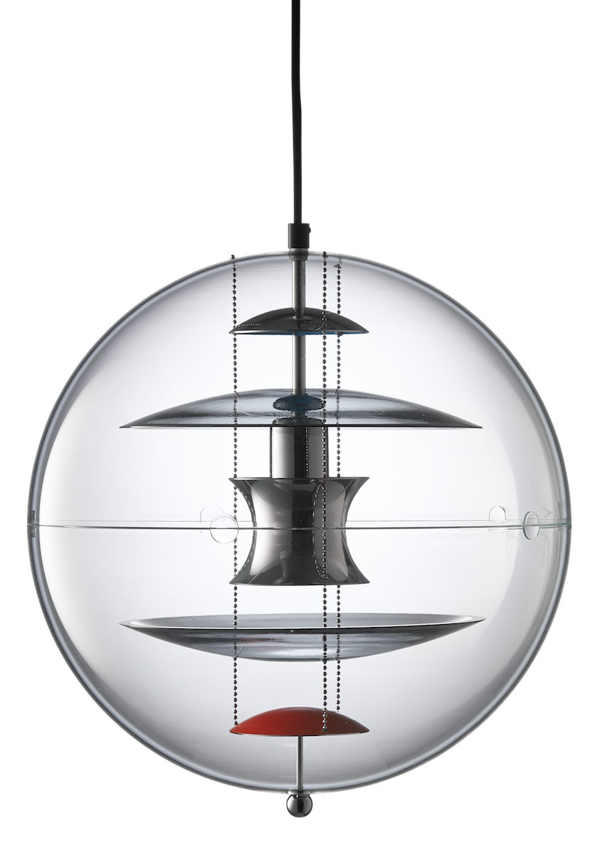 Verpan - VP Globe Pendel farvet glas Ø40 fra Lampeexperten