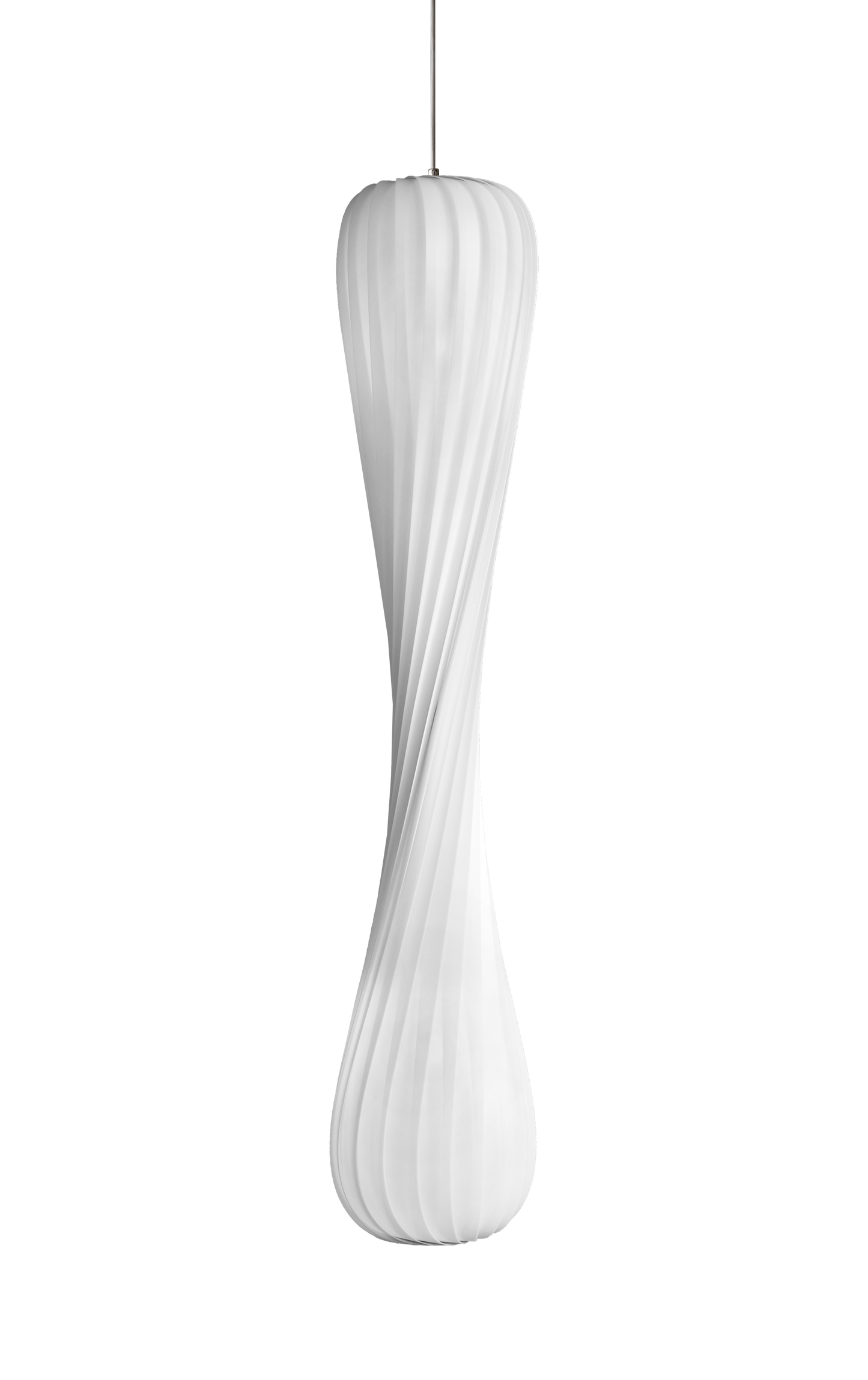 Tom Rossau TR7 Pendel, Plastik, Hvid, 25 x 55 cm