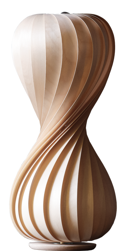 Tom Rossau TR7 Bordlampe, Birk, Naturlig, 25 x 60 cm