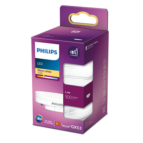 Philips LED 500lm GX53 WW ND SRT4