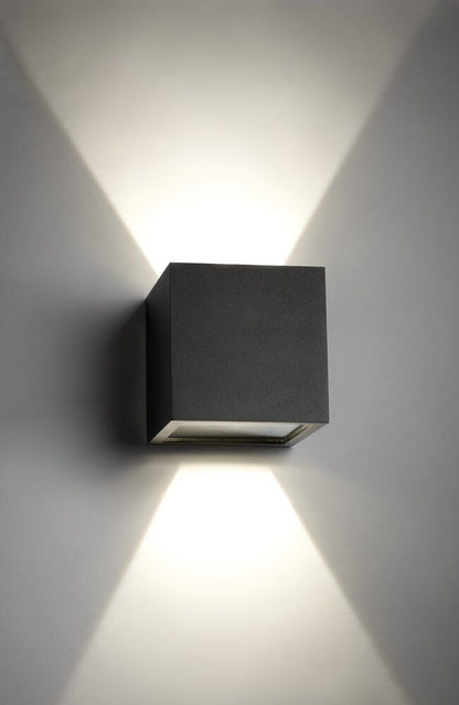 Light Point - Cube XL - Op/Ned - E27 - Sort - Væglampe