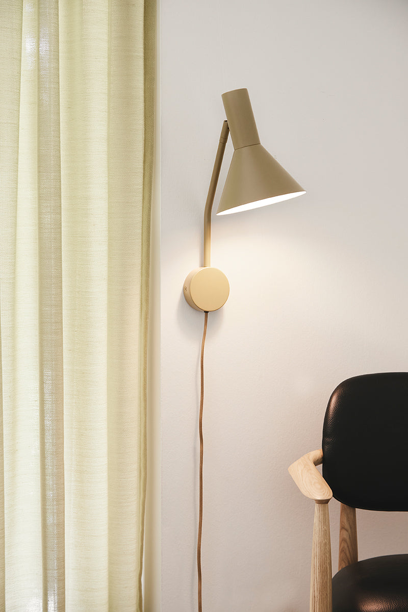 FRANDSEN - Lyss væglampe Olivengrøn
