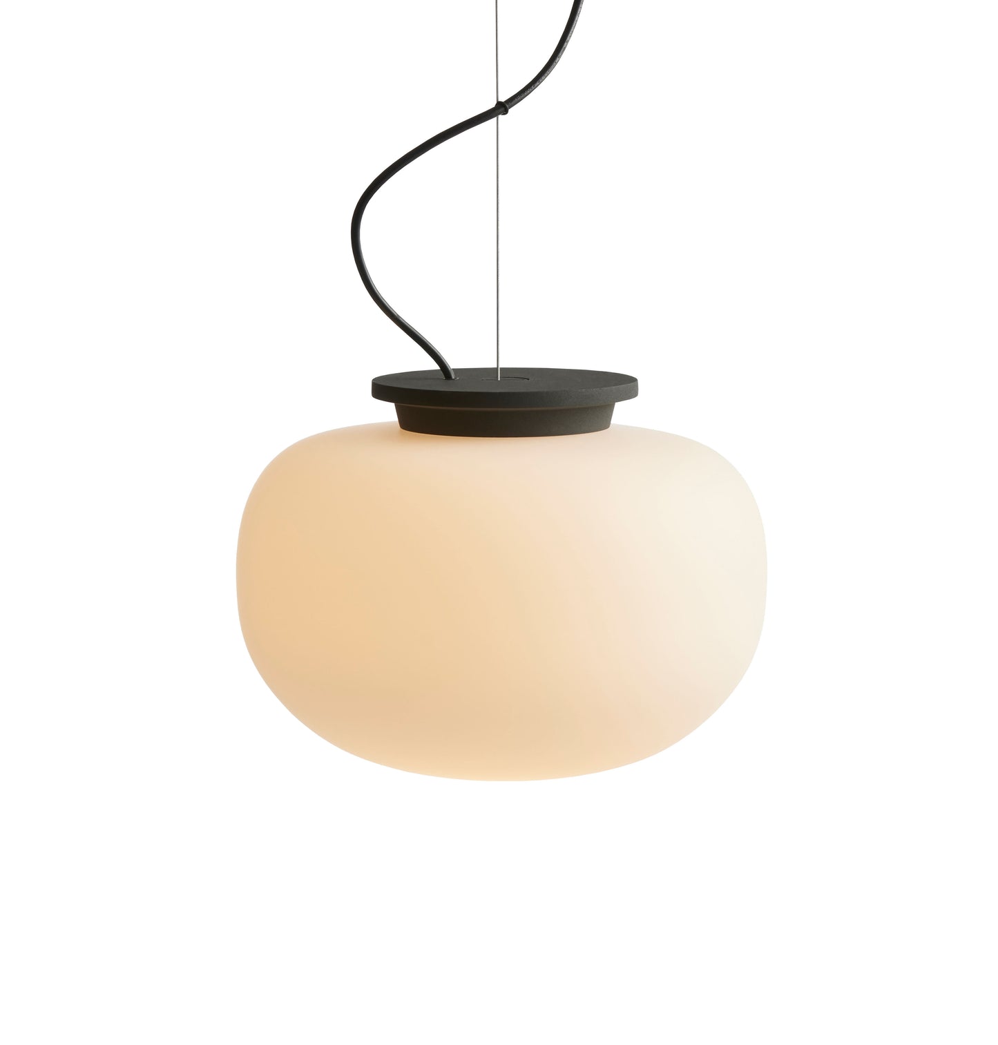 Frandsen Supernate Pendant Ø28 Opal White/Black