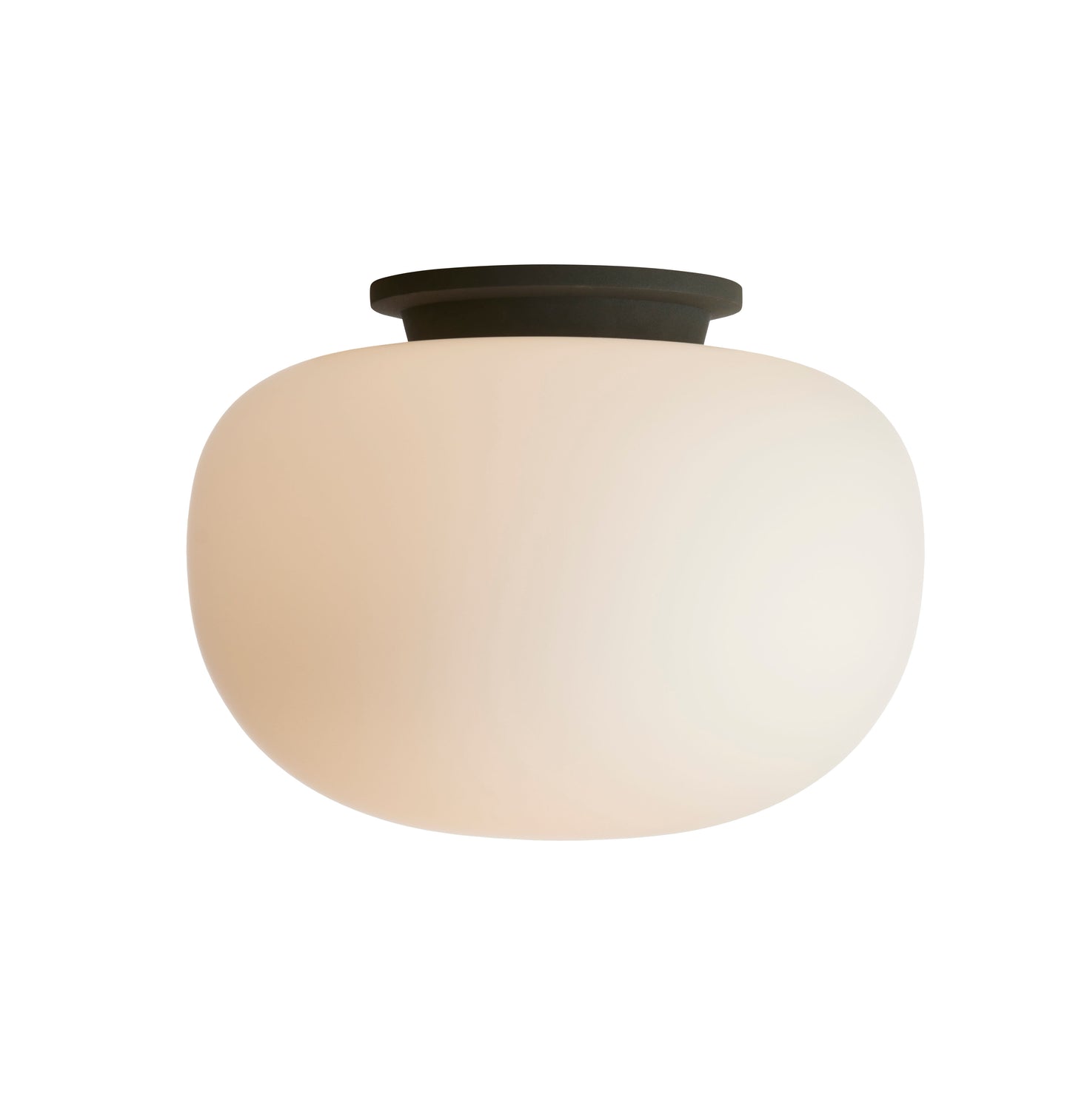 Frandsen Supernate Ceiling Light Ø38 Opal White/Black