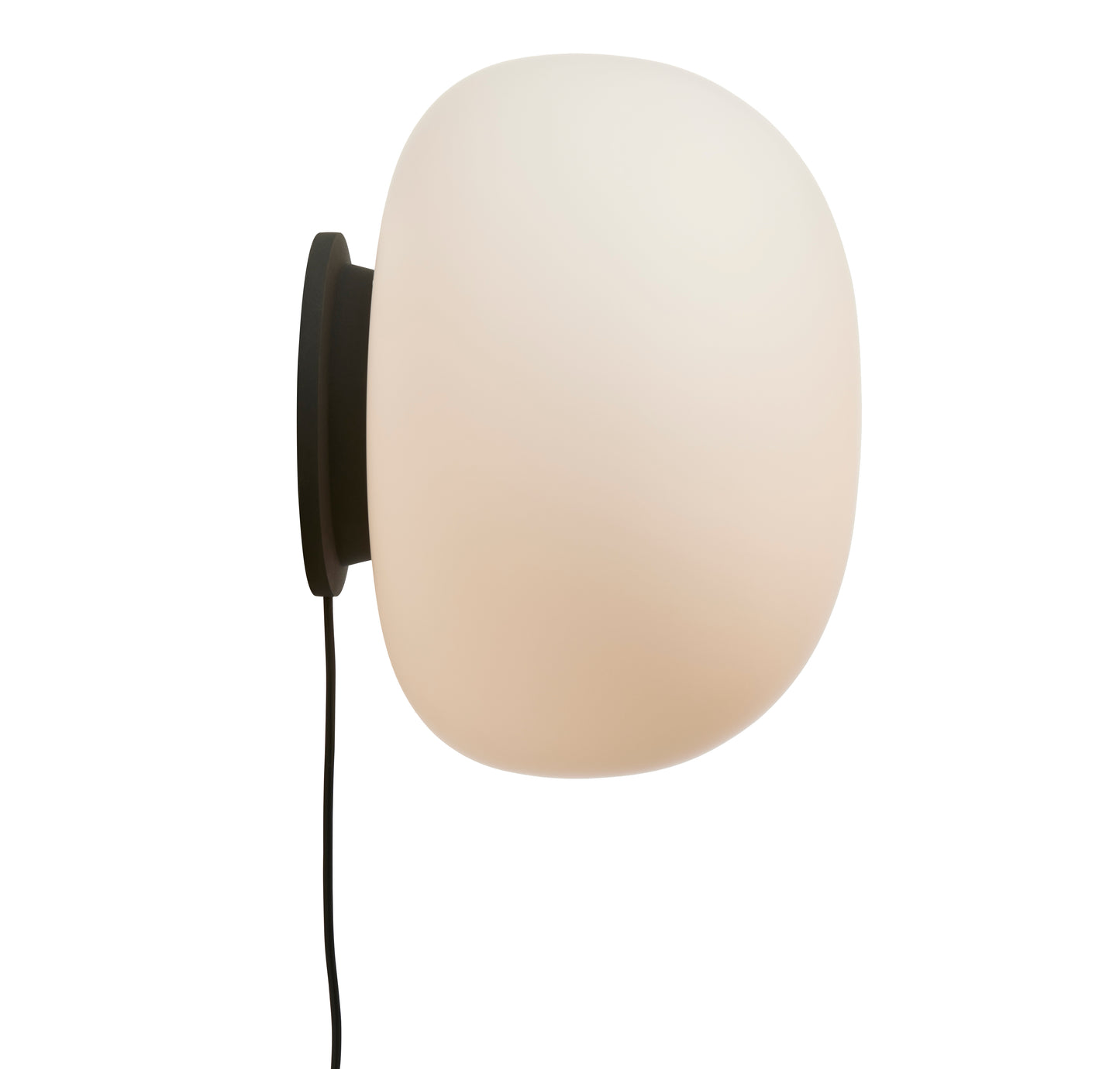 Frandsen Supernate Table/Wall Lamp Ø38 Opal White/Black