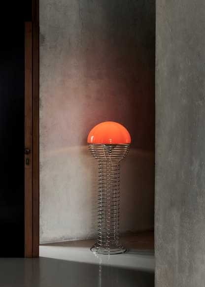 Verpan Wire gulvlampe - Orange