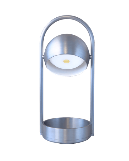 Frandsen Ball Genopladelig bordlampe - Børstet stål