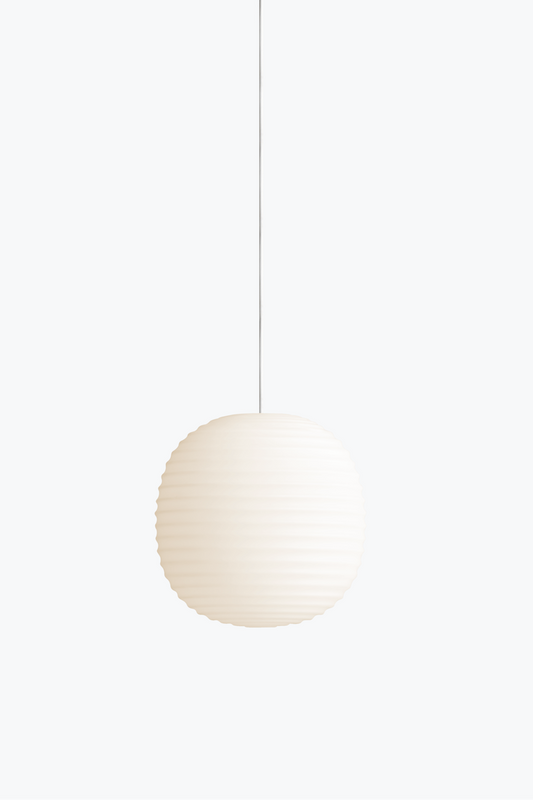 New Works Lantern Pendel Ø20 - Hvid Opal Glass